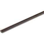 RS PRO Brown Polyimide PI Rod, 250mm x 6.35mm Diameter