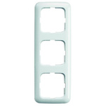 Busch Jaeger - ABB White 3 Gang Thermoplastic Mounting Frame