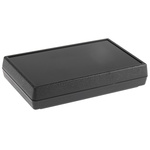 RS PRO Black ABS Handheld Enclosure, Integral Battery Compartment, 146.1 x 91.4 x 28.9mm