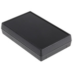 RS PRO Black ABS Handheld Enclosure, Integral Battery Compartment, 146.1 x 91.4 x 32.7mm