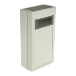 RS PRO Grey, Polystyrene Handheld Enclosure, Integral Battery Compartment, Display Window, IP64, 150 x 80 x 45mm