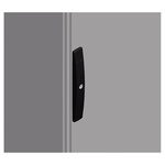 Schneider Electric NSYSF Series Sheet Steel 4-Door Floor Standing Enclosure, IP55, 1600 x 600 x 600mm
