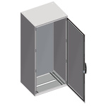 Schneider Electric NSYSM Series Sheet Steel Double-Door-Door Floor Standing Enclosure, Opaque Door, IP55, 2000 x 1200 x