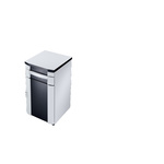 Rittal IW Series Sheet Steel Double-Door-Door Floor Standing Enclosure, Opaque Door, IP54, 1000 x 600 x 645mm