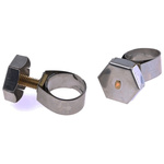 Unex Brass (Bolt), Stainless Steel Thumb Hex Unex, 11mm Band Width, 14mm - 19mm Inside Diameter