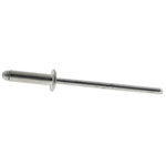 11.5mm Plain Aluminium Alloy Blind Rivet, 3.2mm diameter, 6.4 → 7.9 mm Thickness