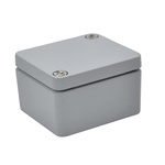 RS PRO Silver Die Cast Aluminium Enclosure, IP66, Silver Lid, 50 x 45 x 30mm
