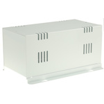 RS PRO White Cold Rolled Steel Instrument Case, 257 x 130 x 112mm
