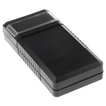 Bopla BOS Series Black, Transparent ABS Handheld Enclosure, Integral Battery Compartment, Display Window, IP40, 120 x