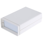 OKW Shell-Type Case Series White ABS Handheld Enclosure, Integral Battery Compartment, IP65, 114 x 72 x 33mm