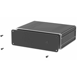 RS PRO Black Aluminium Instrument Case, 220 x 169.8 x 53.8mm