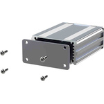 RS PRO Silver Anodised Aluminium Instrument Case, 80 x 63.5 x 30mm