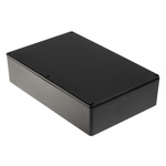 RS PRO Black Die Cast Aluminium Enclosure, Black Lid, 222.1 x 145.9 x 55.9mm