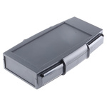 CAMDENBOSS 66 Series Black ABS Handheld Enclosure, Integral Battery Compartment, IP65, 185 x 110 x 35mm