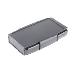 CAMDENBOSS 66 Series Black ABS Handheld Enclosure, Integral Battery Compartment, IP65, 200 x 120 x 35mm