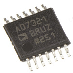 Analog Devices, Dual 13-bit- ADC 500ksps, 14-Pin TSSOP