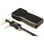 Hammond 1553 Series Black Flame Retardant ABS Handheld Enclosure, IP54, 165 x 80 x 28mm