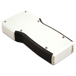 Hammond 1553 Series Grey Flame Retardant ABS Handheld Enclosure, Integral Battery Compartment, IP54, 165 x 80 x 28mm