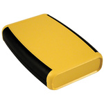 Hammond 1553 Series Yellow ABS Handheld Enclosure, Integral Battery Compartment, IP54, 147 x 89 x 25mm