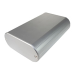 Takachi Electric Industrial MXA Series Silver Aluminium Handheld Enclosure, , 140 x 95 x 40mm