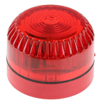 Fulleon Solex Red Xenon Beacon, 9 → 60 V dc, Flashing, Surface Mount