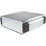 CAMDENBOSS 110 Series Grey Aluminium Instrument Case, 246.6 x 175 x 80.4mm