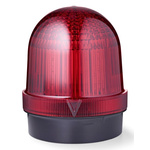 AUER Signal TDCW Red LED Beacon, 18 → 27 V ac, 20 → 32 V dc, , Multiple Effect, Surface Mount