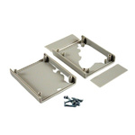 Hammond Light Grey ABS Instrument Case, 95 x 76 x 30mm