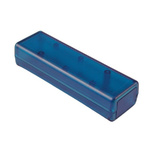 Hammond Transparent Blue ABS Instrument Case, 114 x 36 x 25mm