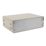 Hammond 1402 Grey Aluminium Enclosure, 61 x 180 x 124mm