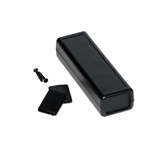 Hammond 1593 Black ABS Enclosure, 114 x 36 x 25mm
