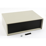 Hammond 1426 Beige, Aluminium & Steel Enclosure, 305 x 203 x 102mm