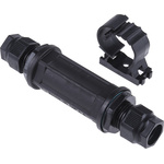RS PRO Black Nylon Junction Box, IP68, 5 Terminals