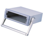 METCASE Unimet Grey Aluminium Instrument Case, 260 x 250 x 85mm