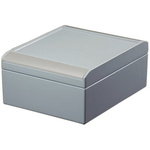 ROLEC aluCASE Grey Die Cast Aluminium Enclosure, 160 x 130 x 70mm