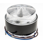 Moflash LED 80 Amber LED Beacon, 115 → 230 V ac, , Multiple Effect, Surface Mount