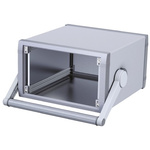 METCASE Unimet-Plus Grey Aluminium Instrument Case, 251.62 x 263.3 x 150.7mm