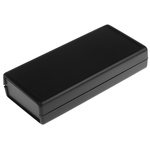 Hammond 1593 Black ABS Enclosure, 140 x 66 x 28mm