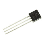 Analog Devices Fixed Shunt Voltage Reference 1.225V ±1.2 % 3-Pin TO-92, LT1034BCZ-1.2