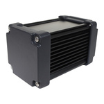 Takachi Electric Industrial AWN Black Aluminium Heat Sink Case, 110 x 65.8 x 65.8mm