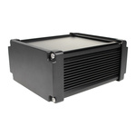 Takachi Electric Industrial AWN Black Aluminium Heat Sink Case, 175 x 156.3 x 81.3mm