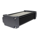 Takachi Electric Industrial AWN Black Aluminium Heat Sink Case, 175 x 80.8 x 45.8mm