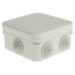 Spelsberg HP Series Grey Polypropylene Junction Box, IP55, 90 x 90 x 45mm