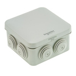 Schneider Electric Mureva Series Grey ABS Junction Box, IP55, 80 x 80 x 45mm