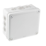 Schneider Electric Mureva Series Grey Polypropylene Junction Box, IP55, 150 x 80 x 175mm
