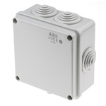 ABB Grey Thermoplastic Junction Box, IP55, 100 x 100 x 50mm