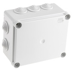 ABB Grey Thermoplastic Junction Box, IP55, 77 x 160 x 135mm