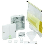 Spelsberg Abox Series Grey Polycarbonate Junction Box, IP68, 11 Terminals, 93 x 93 x 55mm