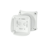 HENSEL Grey Polycarbonate Junction Box, IP66, IP67, 104 x 70 x 104mm