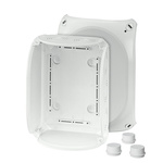 HENSEL Grey Polycarbonate Junction Box, IP55, IP66, 155 x 92 x 210mm